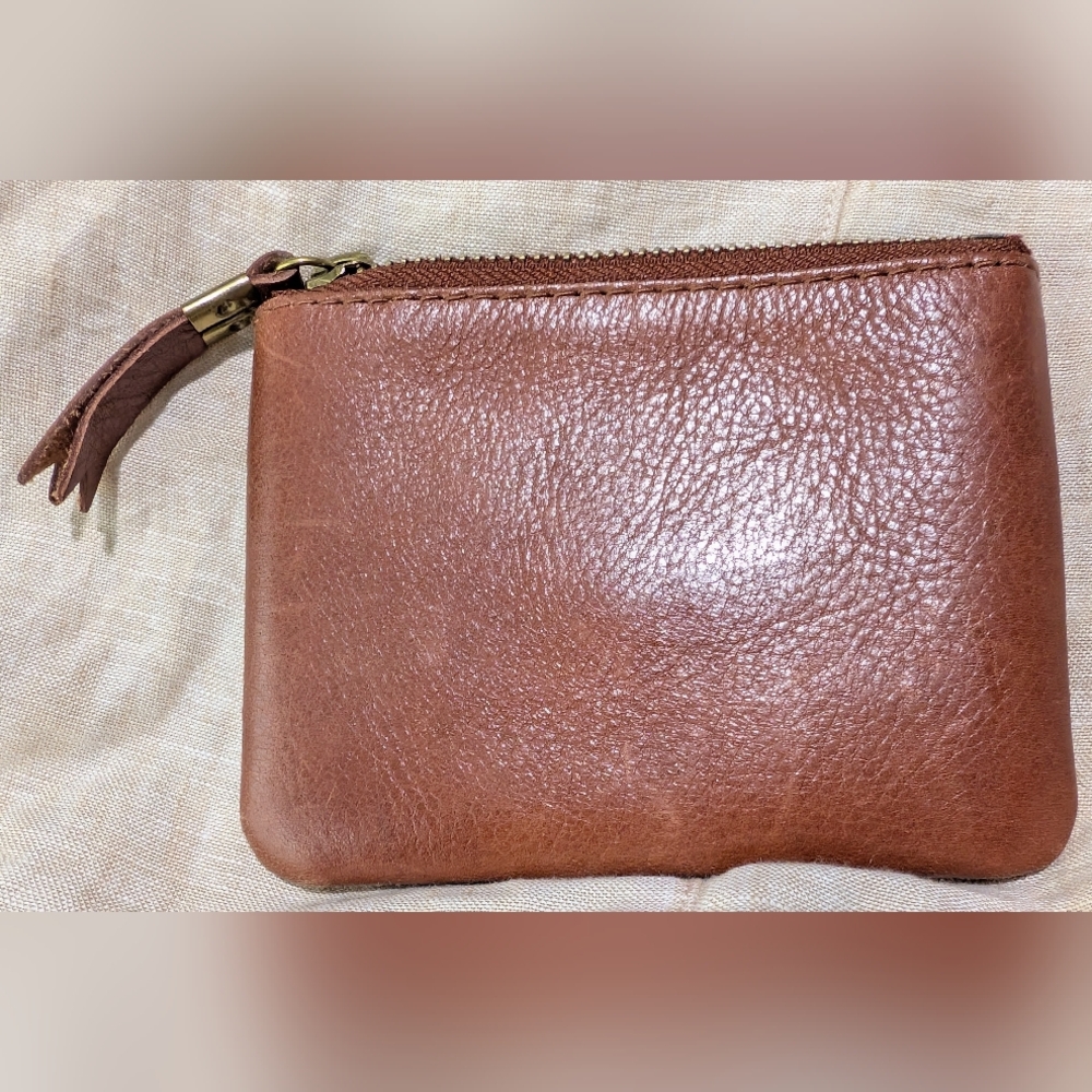 Madewell Spotted Animal Print Wallet - Picture 2 of 3